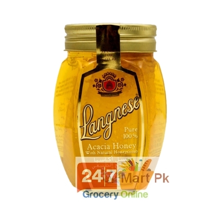 Langnese Honey Acacia With Honeycomb 500 gm