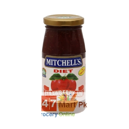 Mitchells Jam Diet Strawberry 325 gm