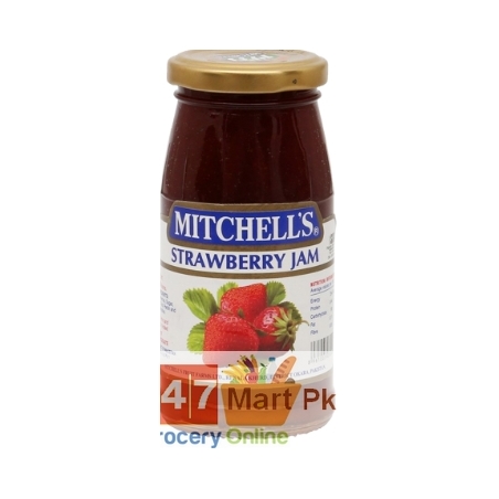 Mitchells Strawberry Jam 340 gm