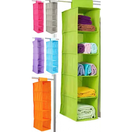 5 Shelf Clothes Hanging Organizers