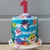 Happy Birthday Baby Shark Cake - GP-02