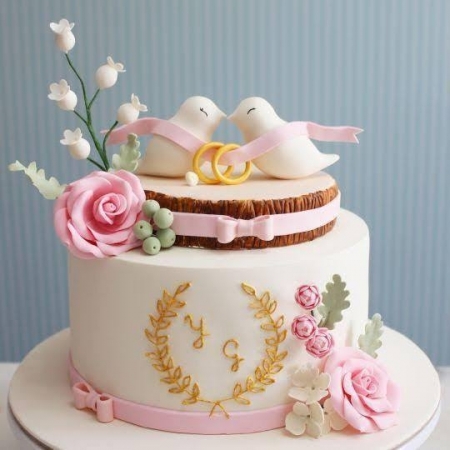 Happy Wedding Day Cakes -...