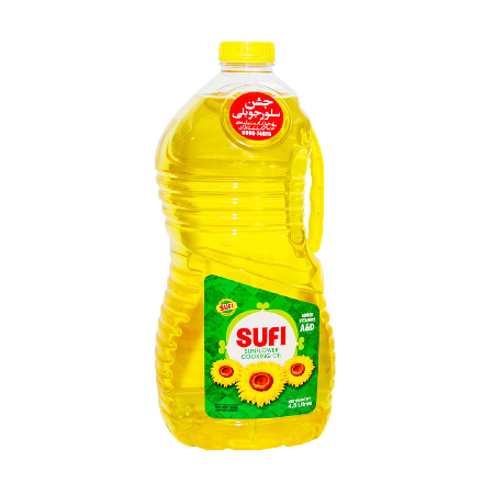 Sufi Sunflower Cooking Oil Bottle 4.5 ltr