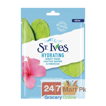 St.Ives Sheet Mask Hydrating Cactus Water