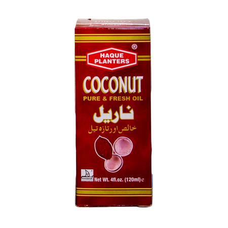 Haque Planters Coconut Pure Fresh Oil 120 ml