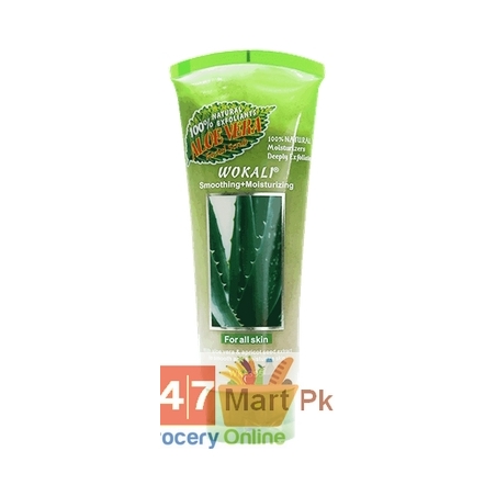 Wokali Face Wash Gel Aloe Vera N Natural Oil Ir 130 ml Wkl51