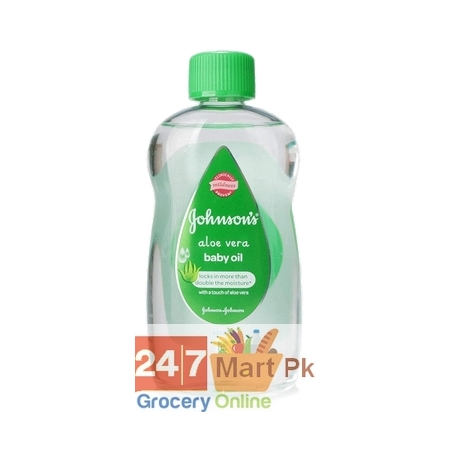 Johnsons Baby Oil Aloe Vera & Vitamin E 414 ml