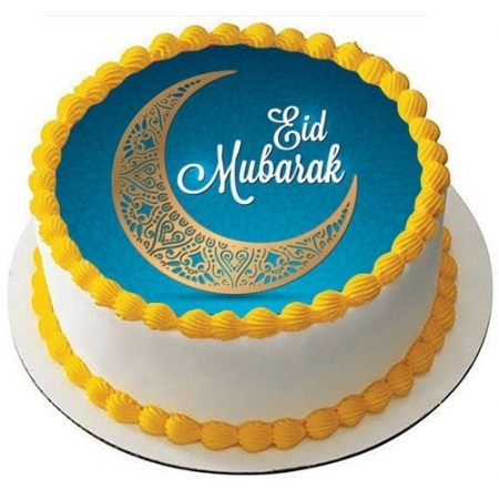 Colorful Eid Mubarak Cake -...