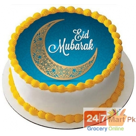 Colorful Eid Mubarak Cake - GP-10