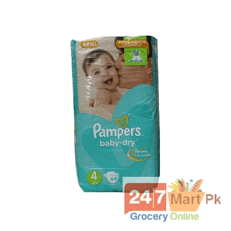 Pampers Diaper Maxi Dry Nights 4 64Pcs 7-18kg