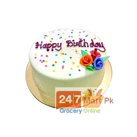 Happy Birthday Cake Vanilla - GP-16 - 2 Pounds