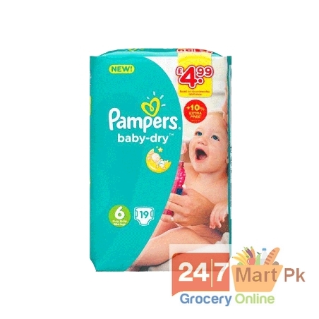 Pampers Baby Dry Extra Large 19S