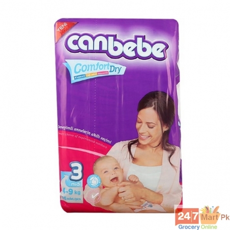 Canbebe Diaper Comfort Dry Midi 3 36Pcs 4-9kg