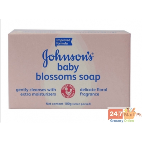 Johnsons Baby Soap Blossoms 100 gm
