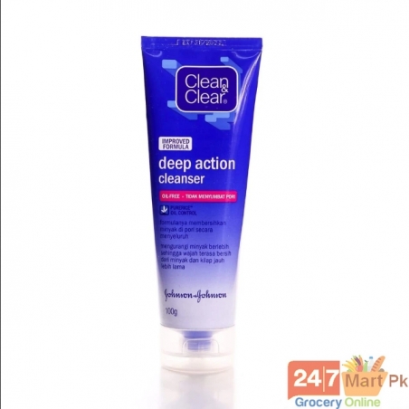 Clean Clear Deep Action Face Wash 100 gm