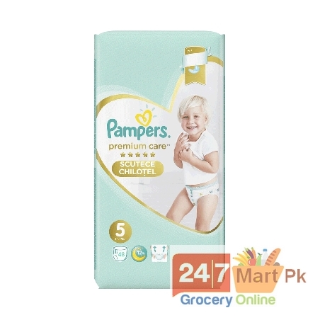 Pampers Diaper Premium Care Mega Junior 5 48Pcs 11-25kg