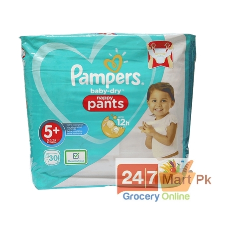 Pampers Baby Pants Extra Absorption 12-17kg 30 Pcs