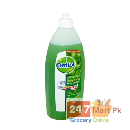 Dettol Green Apple Cleaner Spray & Wipe Floor Cleaner 1 ltr