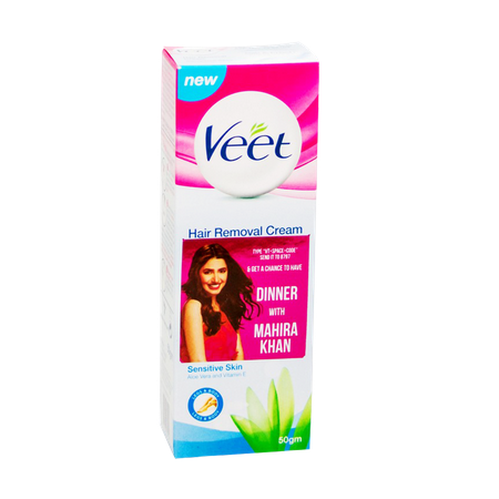 Veet Hair Removal Cream For Sensitive Skin 50 gm
