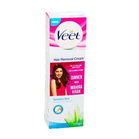 Veet Hair Removal Cream Sensitive Skin Aloe Vera 100 gm