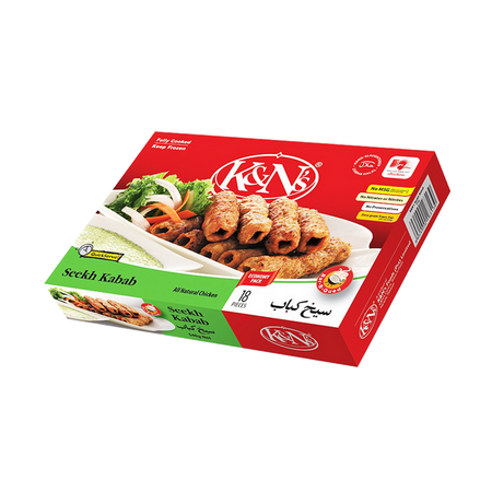 K&N's Seekh Kabab 18 Pcs 540 gm