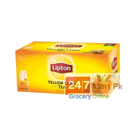 Lipton Tea Yellow Label 50 Tea Bags 100 gm