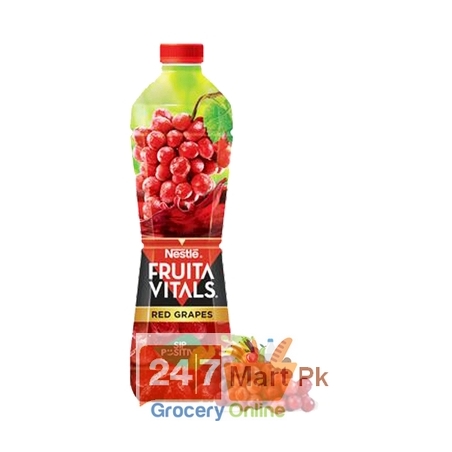 Nestle Juice Fruita Vitals Red Grape Nectar Bottle 1 ltr