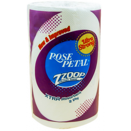 Rose Petal Kitchen Towel Jumbo Roll