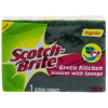 Scotch Brite Scouring Pad Green Kitchen Regular 1Pc