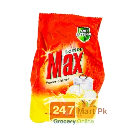 Lemon Max Dishwash Antibacterial Poly Bag 900 gm
